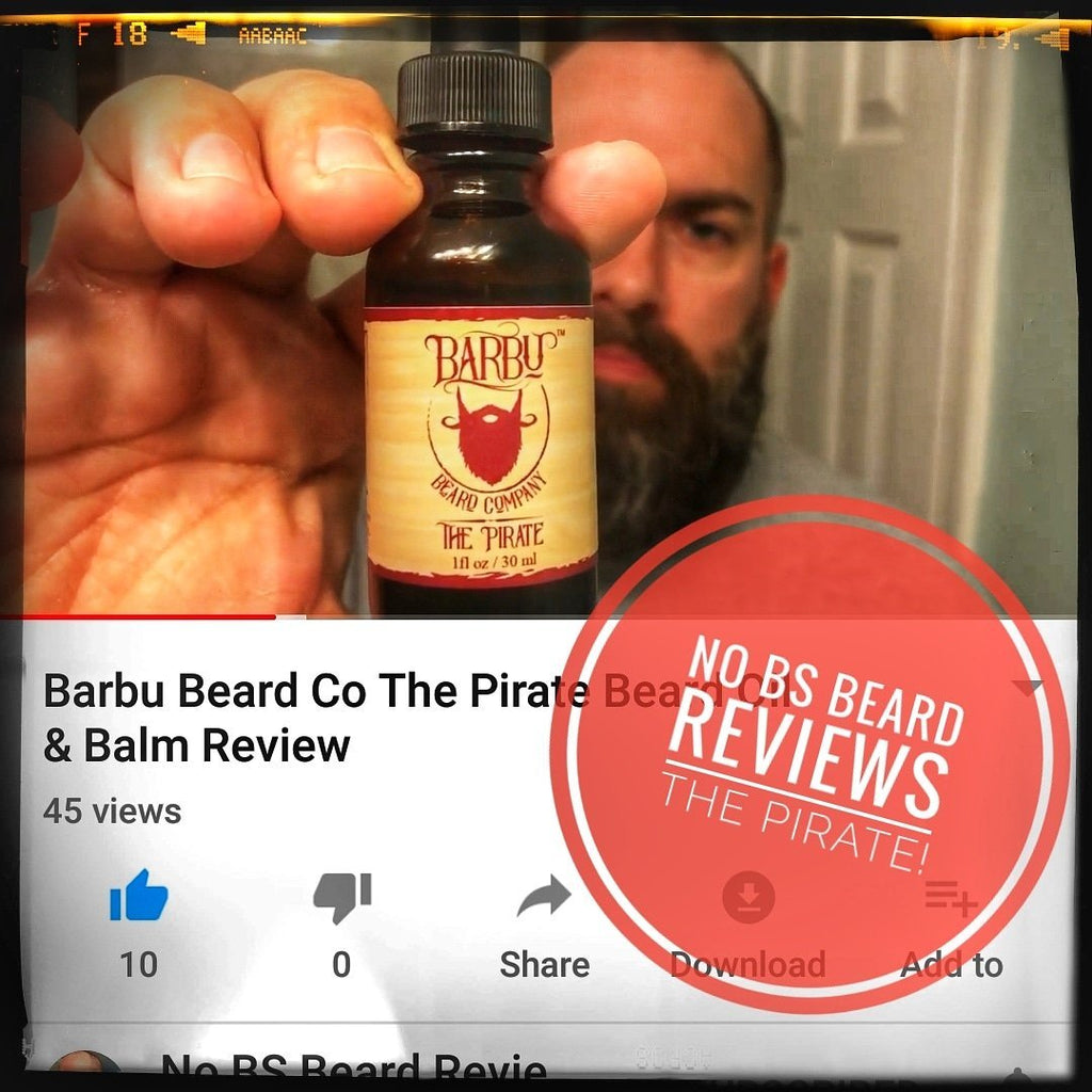 NO BS Beard Reviews checks out The Pirate! | Barbu Beard Co.